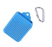 RLTech Étui Protecteur pour JBL GO2, Silicone Léger Coque pour JBL GO2 avec Dragonne, Bleu