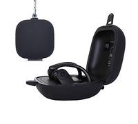 RLTech Powerbeats Pro Étui Protecteur Anti-Rayures Boîtier de Silicone Galaxy Buds avec Anti Perte Mousqueton Sport pour Beats Powerbeats Pro, Noir