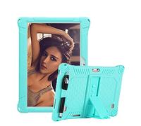 RLTech Silicone Antichoc Léger Coque de Protection avec Stand pour Dragon Touch K10/Skyiol K3 K1/TAOERA 10/SZWEIL 10/MaiTai 10,K4/K6/Q10/TYD-107/TYD-108/Tianyida 10,K17 K107/ibowin 10, Vert