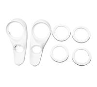RLVYTA Joint de Support de Tweeter pour Colonne A de Haut-Parleur Audio de Voiture A87D pour rondelles de 2 et 3,5 Pouces (3,8 Pouces)