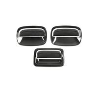 RLVYTA Poignée De Porte Extérieure Poignée de porte pour Garniture décorative de poignée de hayon pour Jimny 2019 2020 2021 2022 2023 2024(Carbon Fiber Look)