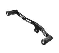 RLVYTA Sélecteur Vitesse Gear Shifter en Métal Levier de vitesse mi-talon avec repose-pieds pour moto Harley Dyna Super Glide 2000-2015 FXD FXDX Street Bob Alliage d'aluminium Leviers Sélecteurs