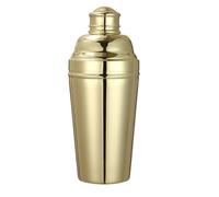 RLVYTA Shakers à Cocktails Shaker Extra Large 61oz-1,8l-304 en Acier Inoxydable, mélangeur à Cocktail, Style vin, Accessoire d'outils de Bar de fête Cocktail Set(Gold Plated)