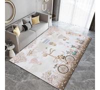RLYXGS Animal Tapis de Salon 60x90cm Girafe Ours Singe Chambre Décor Tapis Doux Antidérapant,Lavable Moquette Intérieur Poils Courts pour Cuisine, Couloir, Paillasson, Salle de Jeux 5R316