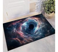 RLYXGS Illusion Abîme Tapis de Salon 50x80cm Univers Abstrait Chambre Décor Tapis Doux Antidérapant,Lavable Moquette Intérieur Poils Courts pour Cuisine, Couloir, Paillasson, Salle de Jeux 5R3388
