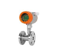 RLZQSGOT Débitmètre Eau Liquide capteur INOX électronique numérique(DN25 Flange)