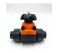 RLZQSGOT Tuyau ID 25mm UPVC 3/4" DN20 Diaphragme Valve Manuel Roue EPDM Seat Union Type