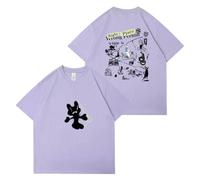 RM Album T-Shirts RightPlaceWrongPerson Tees RapMonster Nam-joon Kim Haut Unisexe(Color:Purple-2,Size:2XL)
