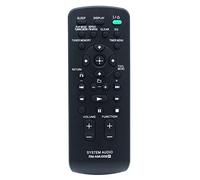 RM-AMU009 Télécommande de rechange pour Sony Mini Hi-Fi Component System MHC-EC609iP CMT-CX4iP CMT-MX500i MHC-EC709iP MHC-EC909iP MHC-EC79i CMT-LX20i MHC-EC69i MHC-EC99i CMT-BX50BTi MHC-EC78Pi