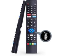 Rm-C3250 Rmc3250 Replacement Voice Remote Control For Jvc Smart Hd 4K Tv Lt-32Ca690 Lt-40Ca890 Lt-43C700 Lt-50Ca890 Lt-55Ca890 With Netflix, Youtube, Prime Video And Google Play Buttons[H1815]
