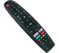 Rm-C3408E Télécommande De Remplacement Vocale --Fit Pour La Télécommande Smart Tv De Jvc Sansui Blaupunkt Caixun Arrqw Td Systems 43Ua20V3 24Ha20T3 43Ua10V3 55Qa20V3