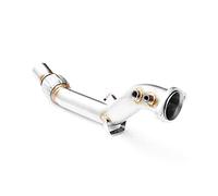 RM Motors Downpipe decat en Acier Inoxydable pour E60, E61 520d M47N2 2003 2004 2005 2006 2007 2008 163PS EURO4