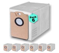 RM Pro® Lot de 6 sacs de rechange pour aspirateur Conga 8290-7490-2499-2299. Compatible avec aspirateur Conga 2299, Conga 2499, Conga 7490, Conga 8290. Non compatible avec le modèle 7490 Ultimate Home