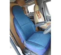 RM r - Housses de siège pour camping-car Fiat Ducato, Kensington bleu, MH-055