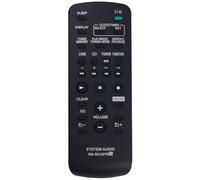RM-SCU37B Télécommande de rechange pour système audio Sony CMT-BX5 CMTBX5BT CMT-BX5BT CMTEH25 CMT-EH25 CMTEH26 CMT-EH26 CMTFX205 CMT-FX205 CMTNEZ50 CMT-NEZ50 HCDCBX5 HCD-CBX5 HCD DEX6000 HCD-EX600
