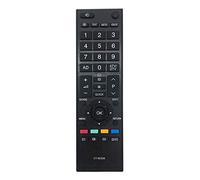 RM-Series Télécommande de rechange pour Toshiba CT-90326 Compatible avec la plupart des téléviseurs Toshiba LCD LED,Aucune configuration nécessaire,Télécommande universelle 40LV703G1 40LV733F 40LV733N