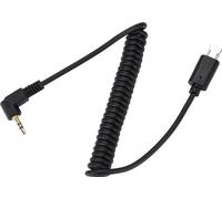 RM-VPR1 Câble de dégagement du bouchon 3,5 mm/2,5 mm S2 pour Sony A7III A9/A99 II A7 A6500 (2,5 mm S2)
