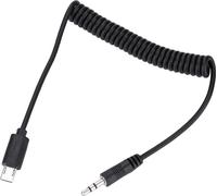 RM-VPR1 Câble de dégagement du bouchon 3,5 mm/2,5 mm S2 pour Sony A7III A9/A99 II A7 A6500 (3,5 mm S2)