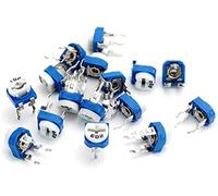 RM065 potentiomètre à résistance réglable 100/200/500/1K/2K/5K/10K/20K/50K/100K/200K/500K/1M Kit de potentiomètre 13Type X5pcs 65PCS Résistance Accessoires spécialisés