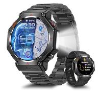 Rmana Montre Connectée Homme, Smartwatch avec GPS intégré Appels Bluetooth et Écran HD 1.39", 3ATM Étanche et Batterie 530mAh, Montre Sport Homme avec 107 Modes Sportifs (Rétro)