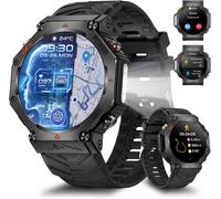 Rmana Montre Connectée Homme, Smartwatchvec GPS intégré Appels Bluetooth et Écran HD 1.39"", 3ATM Étanche et Batterie 530mAh, Montre Sport Hommevec 107 Modes Sportifs (Classique)