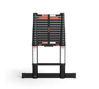 RMBO Échelle télescopique de 4,40 m, compacte et portable, système de fermeture souple, convient à un usage privé et professionnel, échelle télescopique, charge max. 150 kg, EN 131,6