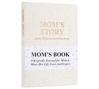 Rmeosye Journal d'histoire pour maman, livre à remplir, cadeau souvenir de vie avec questions rapides pour les parents, journal d'héritage familial, souvenir pour la fête des mères, un anniversaire ou