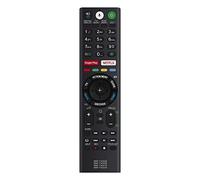 RMF-TX200E Télécommande Vocale Remplacée Convient pour Sony Bravia TV | KD-55XD8599 KD-49XE8077 KD-49XD8305 KD-49XE8004 TV,Substitute for RMF-TX201E RMF-TX300E,avec Fonction vocale
