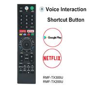 RMF-TX200P RMF-TX310E RMF-TX310U RMF-TX200U RMF-TX200E voix remplacement Télécommande avec Micro pour Sony 4K Smart Bravia TV - Type RMF-TX300U TX200U