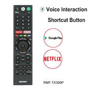 RMF-TX200P RMF-TX310E RMF-TX310U RMF-TX200U RMF-TX200E voix remplacement Télécommande avec Micro pour Sony 4K Smart Bravia TV - Type RMF-TX300P