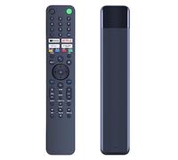 RMF-TX520U MG3-TX520U IR Télécommande de rechange compatible pour Sony Bravia Smart TV KD43X80J KD43X85J KD50X80J KD50X85J XR50X90J KD55X79J XR55X90J XR55X94J XR5A80J Sans fonction vocale)