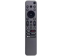 RMF-TX910U Télécommande vocale de rechange pour TV Sony KD-65X77L KD65X80L KD-65X80L KD75X77L KD-75X77L KD75X80L KD-75X80L KD85X77L KD-85X77L KD-85X80L KD98X77L XR4 3X90CL XR-43X90CL XR43X90L