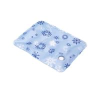 RmG302 Tapis en gel durable pour chiens et chats - Tapis de glace fonctionnel pour l'été chaud - Facile à ranger - Bleu - 30 x 40 cm