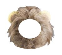 RmG414 Collier de convalescence doux et confortable en tissu respirant pour intérieur et extérieur Jaune Taille XL