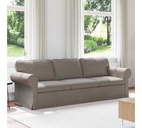 RMIHSJG Canapé moderne - Table basse modulaire - En métal taupe - Avec cadre robuste et coussin d'assise confortable - Pour salon élégant - 210 cm