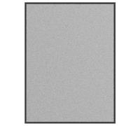 RMIHSJG Paillasson gris, 80 x 120 cm, résistant, en polypropylène touffeté, avec dessous antidérapant, pour entrée et couloir, anti-salissures, 1 pièce