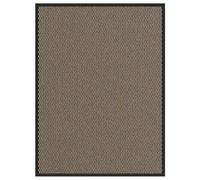 RMIHSJG Paillasson marron - 80 x 120 cm - Tapis de porte d'entrée résistant en polypropylène touffeté avec dos en PVC antidérapant - Pour véranda et couloir - Résistant à l'eau et à l'eau