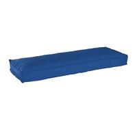 RMIHSJG Pallet Coussin pour banc, 120 x 40 x 8 cm, bleu roi, en tissu Oxford imperméable, pour l'extérieur et la terrasse, coussin résistant avec confortable