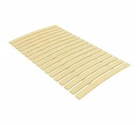 RMIHSJG Sommier de rechange avec 17 lattes 70 x 200 cm en bois de peuplier massif pour lits superposés et lits plates-formes, lattes en bois à ressorts avec sangle de dissipation de la chaleur, peu