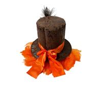 RmKbe Chapeau Chapelier fou Alice au pays des merveilles Chapeau Mad Tea Party Déguisement Cylindre Chapelier fou Adulte