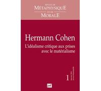 RMM 2011, n° 1 Hermann Cohen - Collectif - Puf - broché - Revue