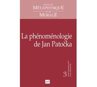 RMM 2017, n° 3 La phénoménologie de Jan Patocka - Collectif - Puf - broché - Revue
