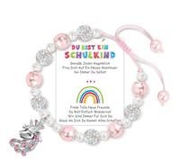 RMMD Cadeau de rentrée des classes - Sac d'école - Bracelet pour fille - Bracelet pour fille - Cadeau de rentrée des classes, 13-22cm, Cuivre, Non applicable