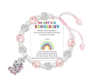 RMMD Cadeau de rentrée des classes - Sac d'école - Bracelet pour fille - Bracelet pour fille - Cadeau de rentrée des classes, 13-22cm, Cuivre, Non applicable