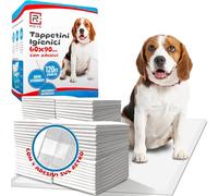 RMOVE 120 traverses pour Chiens 60 x 90 cm, Tapis hygiéniques pour Chiens Extra absorbants, traverses avec revêtement Anti-Odeur, traverses pour Chien, Tapis de Traverse imperméable (60 x 90 Lot de