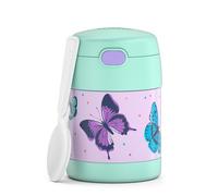 RMOVR THERMOS KIDS FUNTAINER FOOD JAR 0,30 l, récipient isotherme pour enfants, avec cuillère, pour enfants, 5 h chaud/7 h froid, absolument étanche pour soupe, céréales, pause