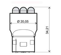 Rms Ampoule 12v T20 Led