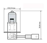 Rms Ampoule H3 12v 55w Pk225 10 Unités