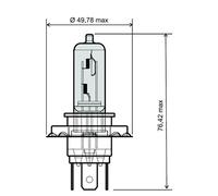 Rms Ampoule H4 12v 35/35 10 Unités