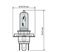 Rms Ampoule H4 12v 60/55w 246510052 10 Unités
